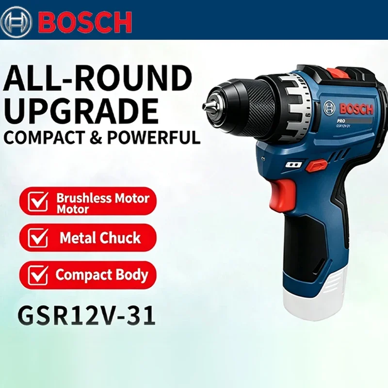 Home Improvement In Usa - Bosch GSR 12V-31 Brushless Electric Drill