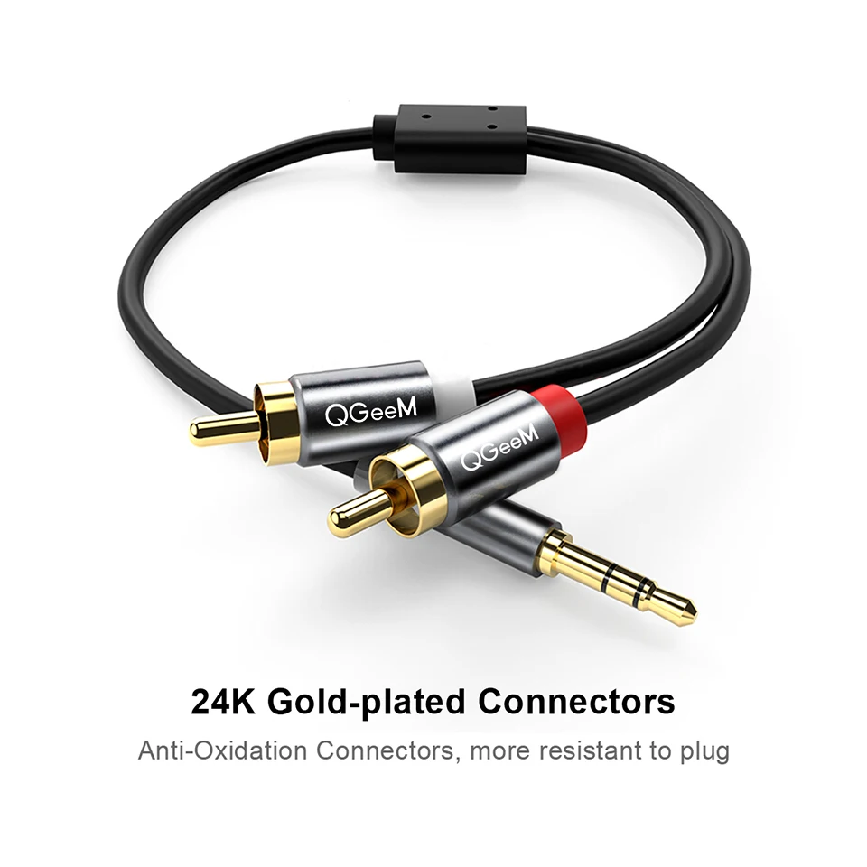 QGeeM RCA Cable 2RCA to 3.5 Au - Home Improvement Dvd 评论和价格