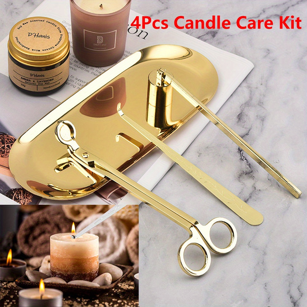 4pcs/set Luxury Candle Care Ki - Home Improvement House 评论和价格