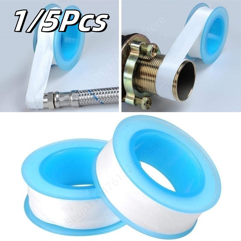 1/5Pcs PTFE Water Pipe Tape Oi - Plumbing Tape Ptfe 评论和价格