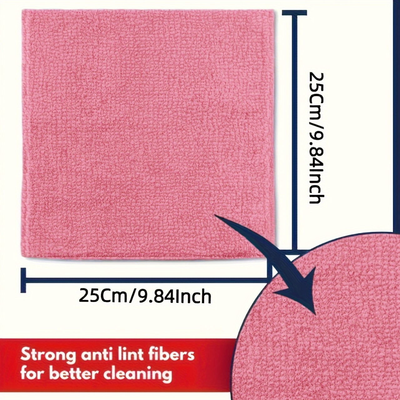 1-50Pcs Light Pink Microfiber  - Home Improvement K&B Construction 评论和价格