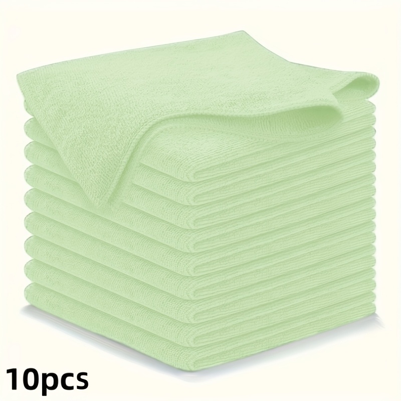1-50Pcs Light Green Microfiber - Home Improvement K&B Construction 评论和价格