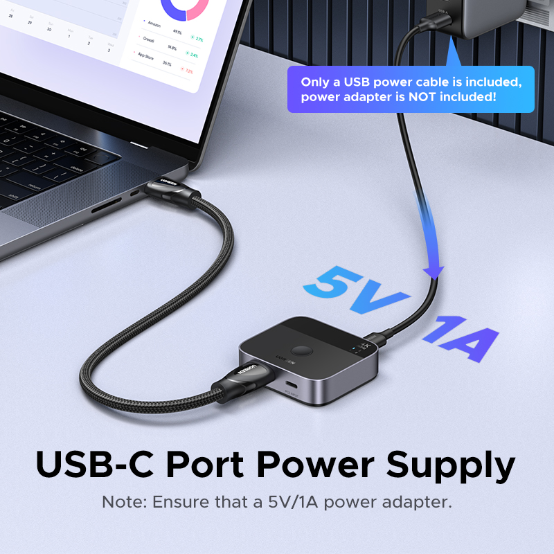 UGREEN HDMI USB C Switch 2 in  - Home Improvement Dvd 评论和价格