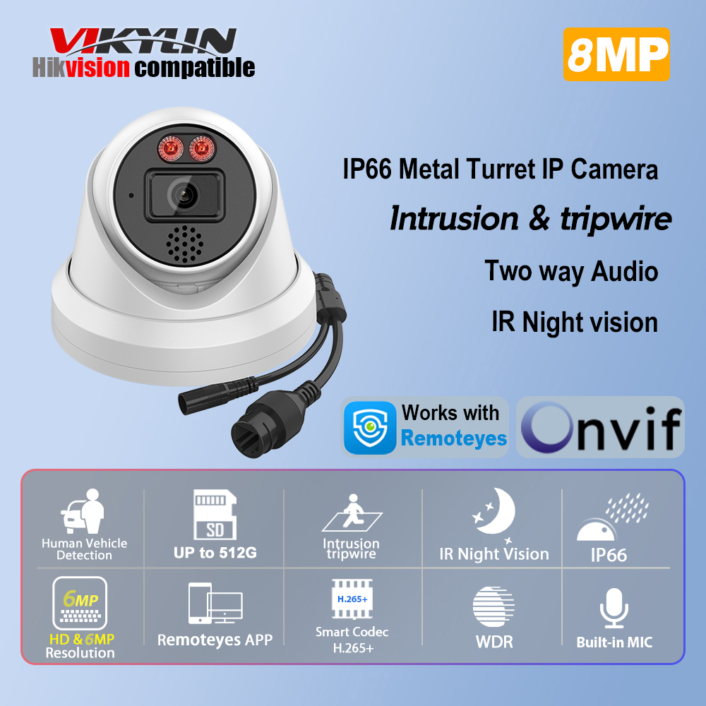 Vikylin 8MP IR Night Vision IP - Home Improvement Definition 评论和价格