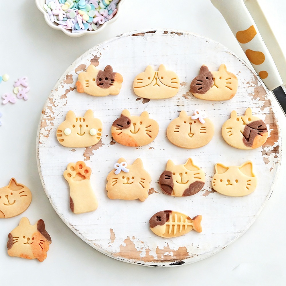 Cute Kitten DIY Stamp Cookie C - Home Improvement Diy 评论和价格