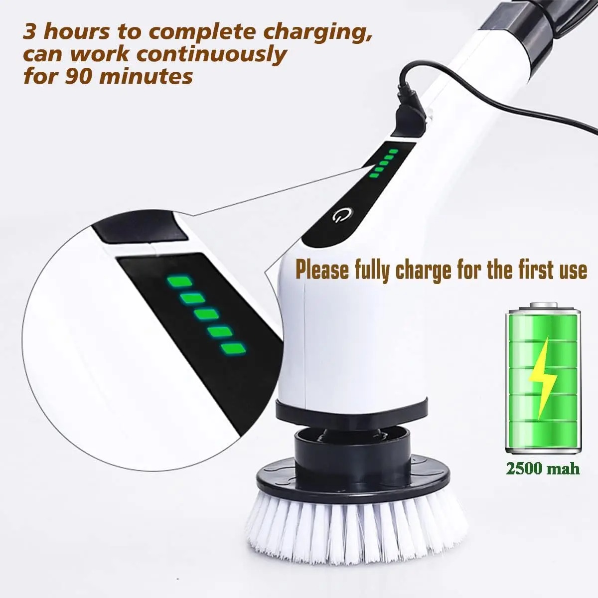 Powerful Cordless Electric Spi - Home Improvement K&B Construction 评论和价格