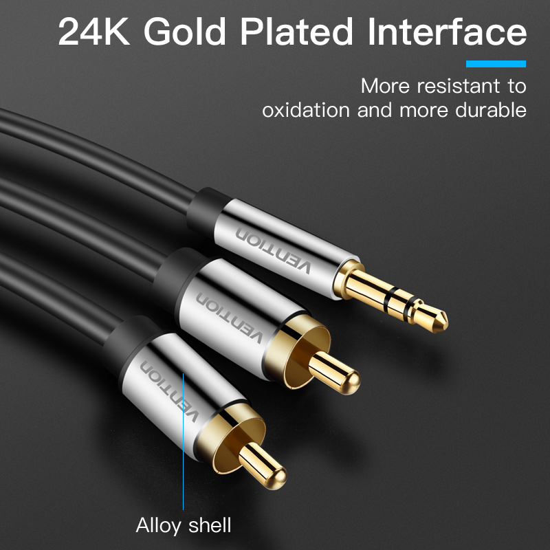 Vention RCA Cable 3.5 to 2rca  - Home Improvement Dvd 评论和价格